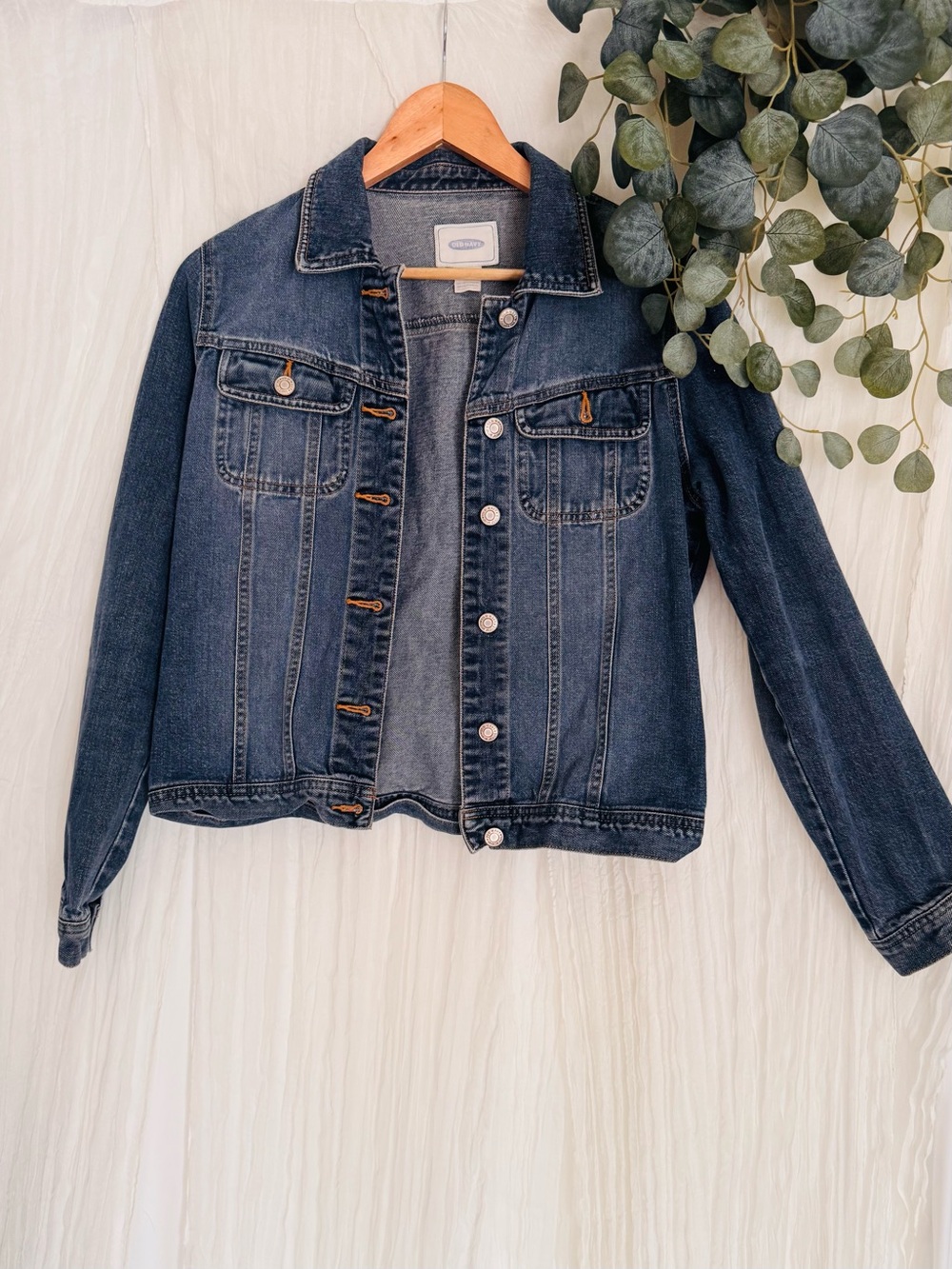 Old Navy Dark Blue Denim Jacket